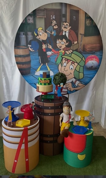 Alugue Decoração Tema Chaves ( Modelo 1 )   - BGI FESTAS