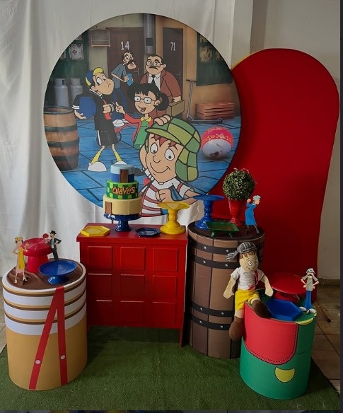 Alugue Decoração Tema Chaves ( Modelo 2 )  - BGI FESTAS