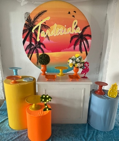 Alugue Decoração Tema Tardezinha  ( Modelo 2 )     - BGI FESTAS