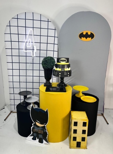 Alugue Decoração Tema Batman  (Modelo 2)    - BGI FESTAS