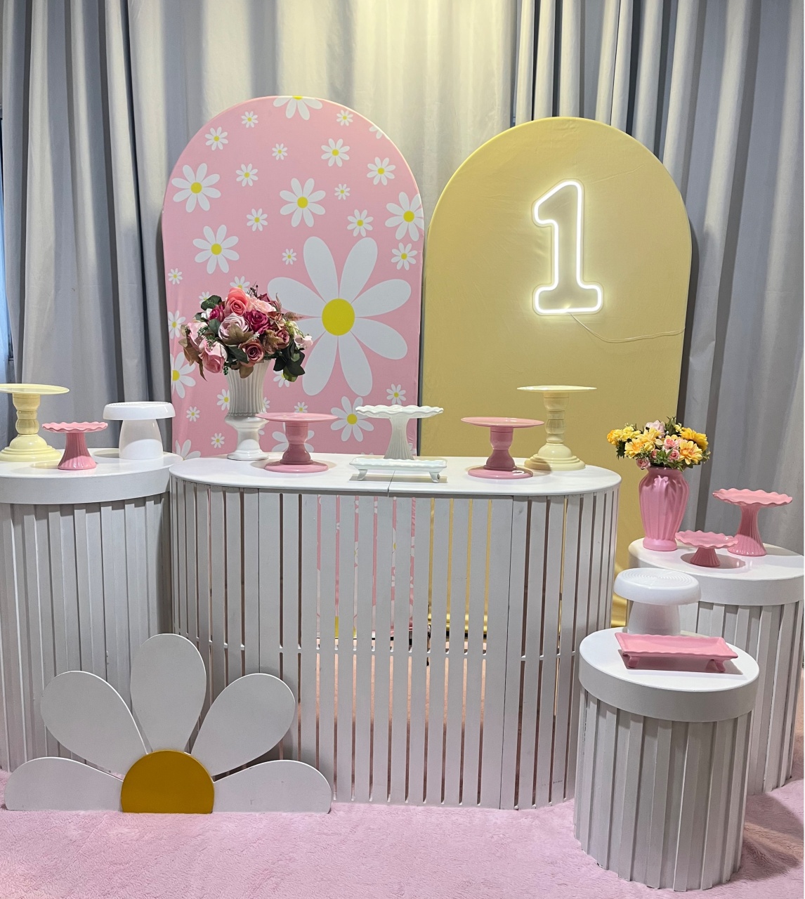 Alugue Decoração Tema Margaridas (Modelo 4)8 - BGI FESTAS