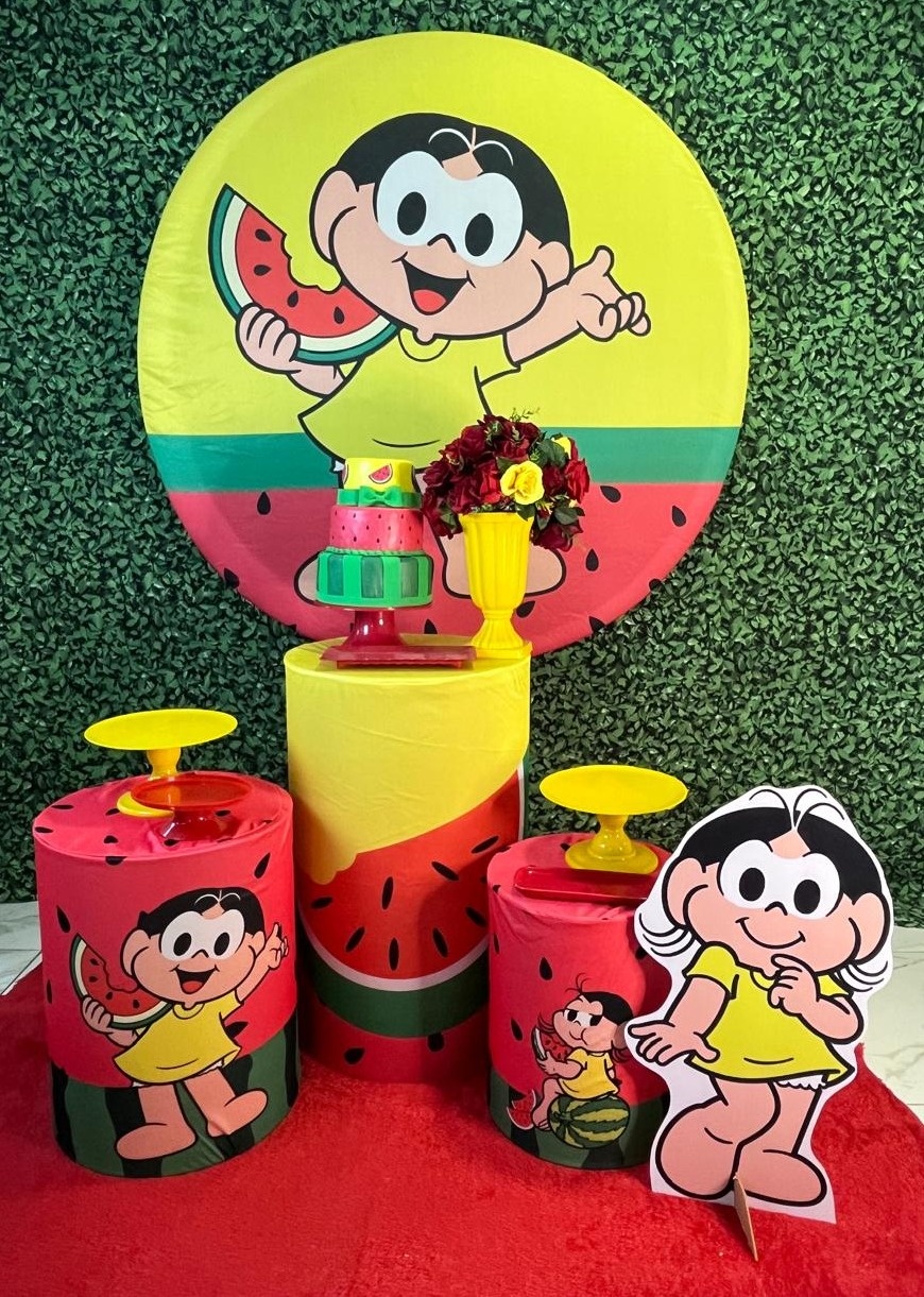 Alugue Decoração Tema Magali ( Modelo 1 )    - BGI FESTAS