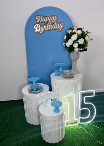 Alugue Decoração Tema 15 Anos    ( Modelo 2 )   - BGI FESTAS