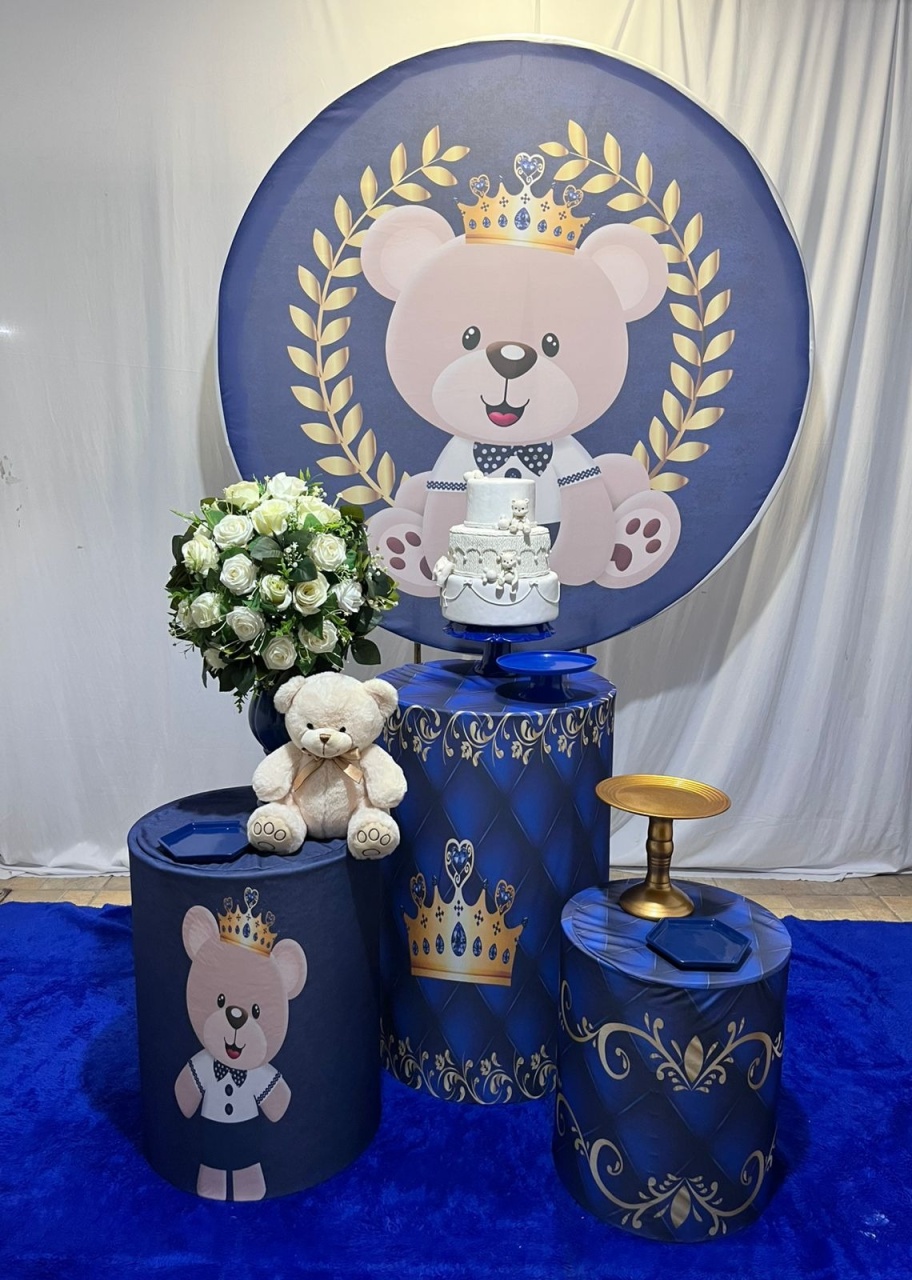 Alugue Decoração Tema Chá de Bebe Menino ( Modelo 1)     - BGI FESTAS