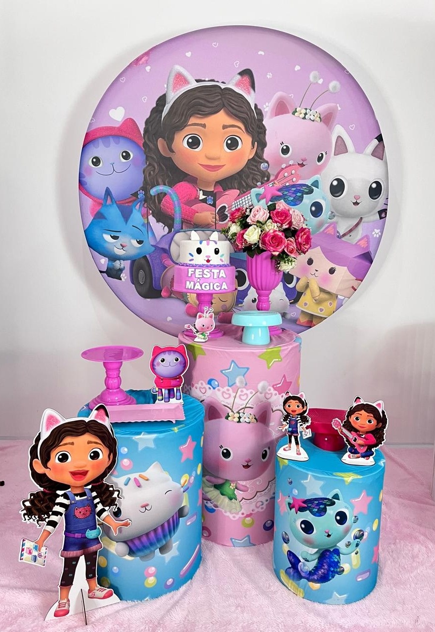 Alugue Decoração Tema Casa Magica da Gabi  ( Modelo 1 )     - BGI FESTAS