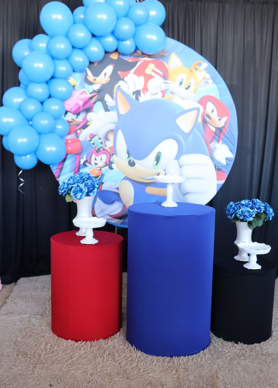 Tema Sonic  - belas festa 