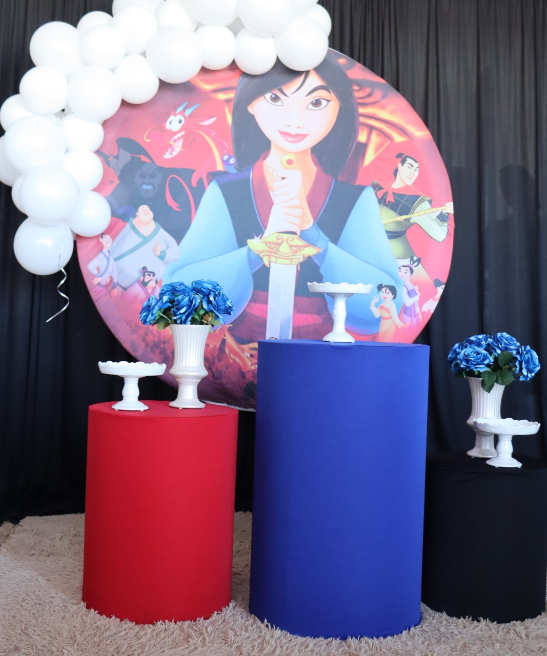 Tema Mulan  - belas festa 