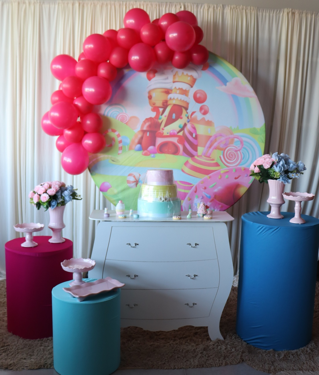Tema Donuts  - belas festa 