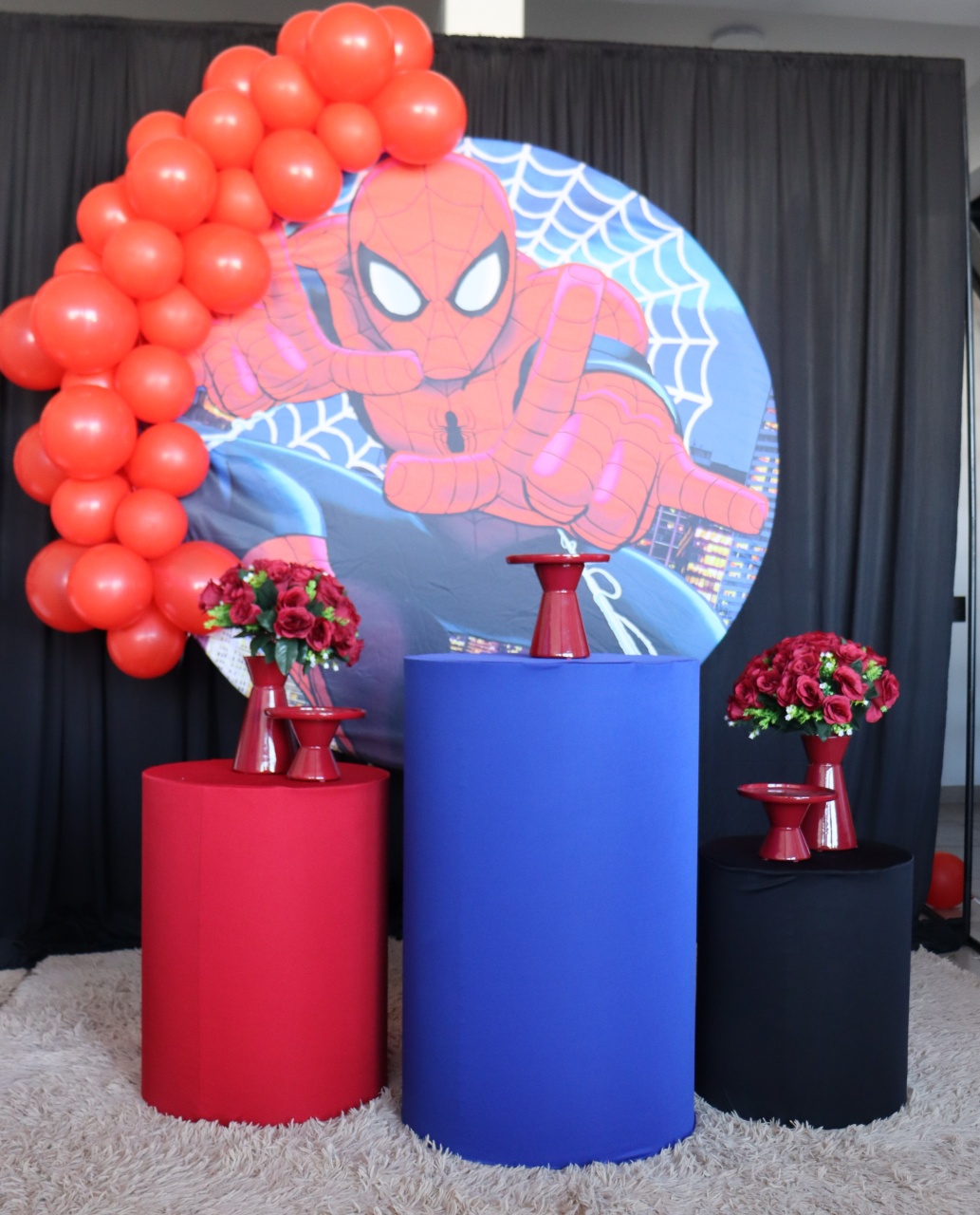 Tema Homem Aranha  - belas festa 