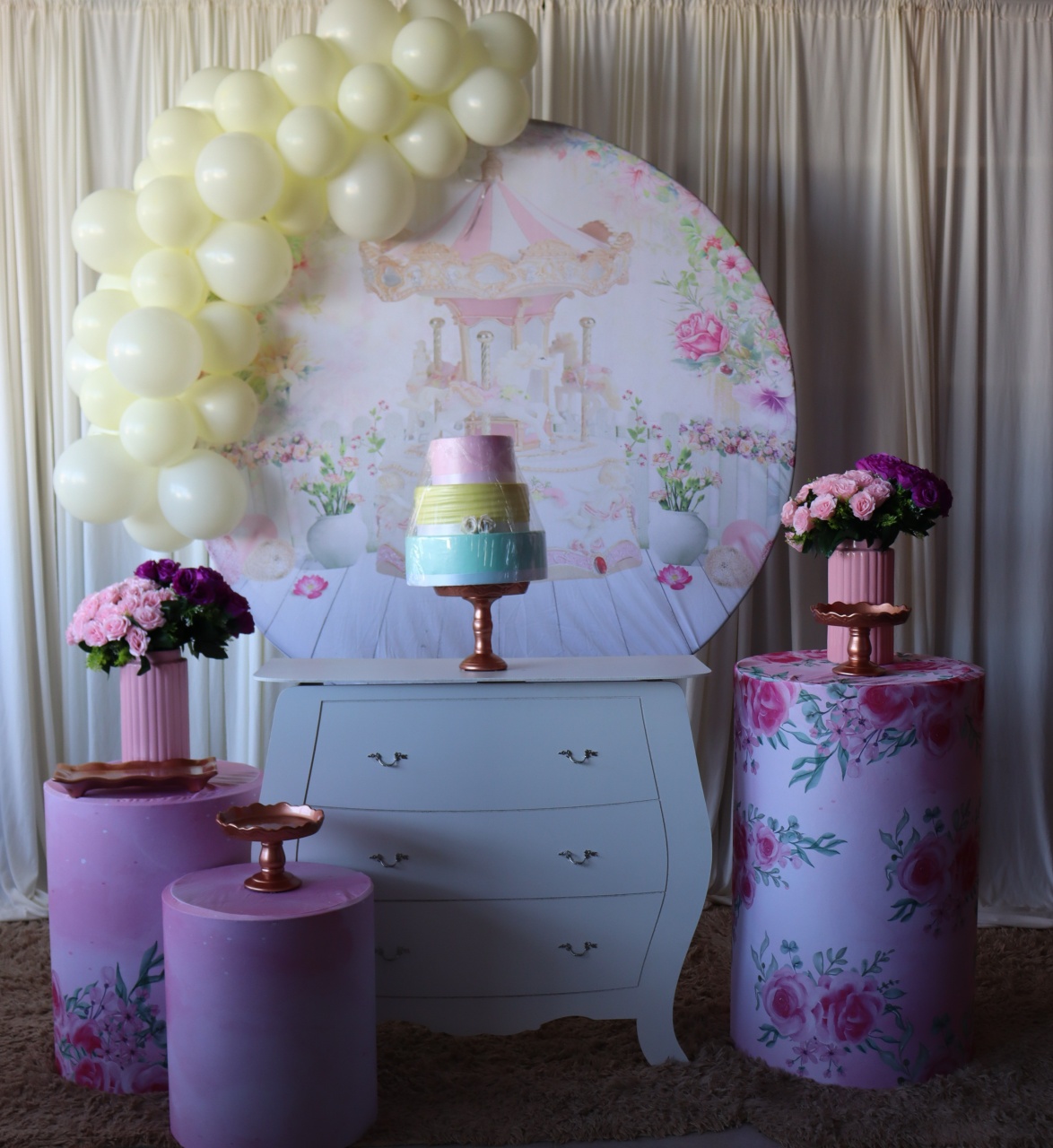 Tema Carrossel  - belas festa 