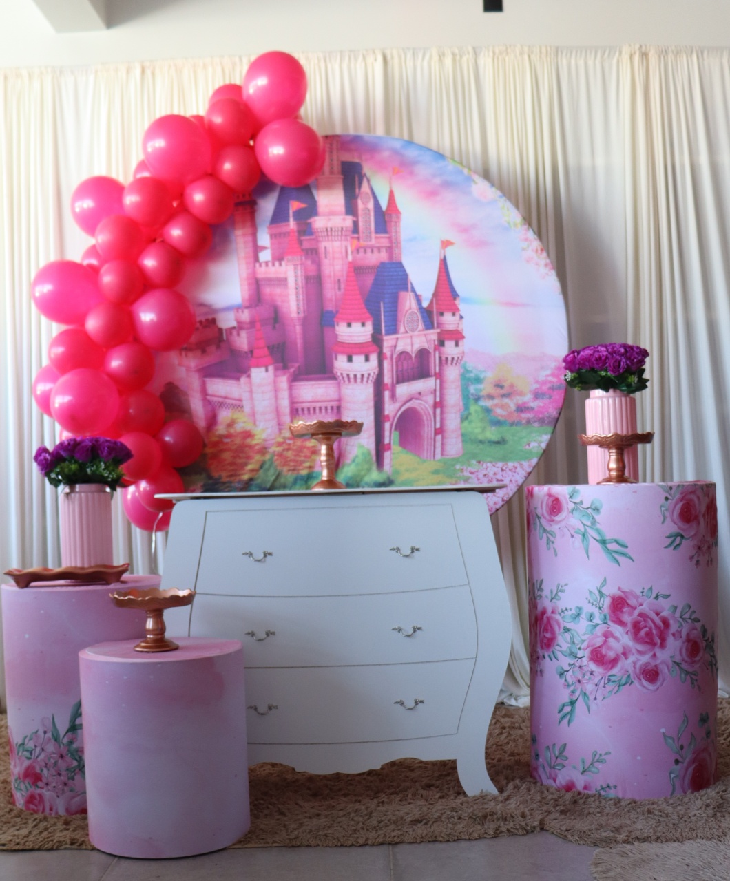 Tema Castelo  - belas festa 
