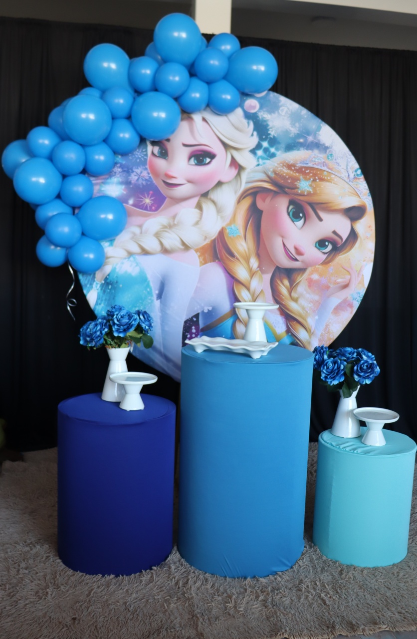 Tema Frozen  - belas festa 