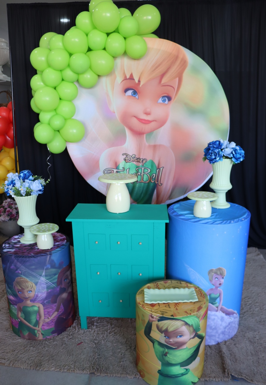 Tema Tinkerbell  - belas festa 