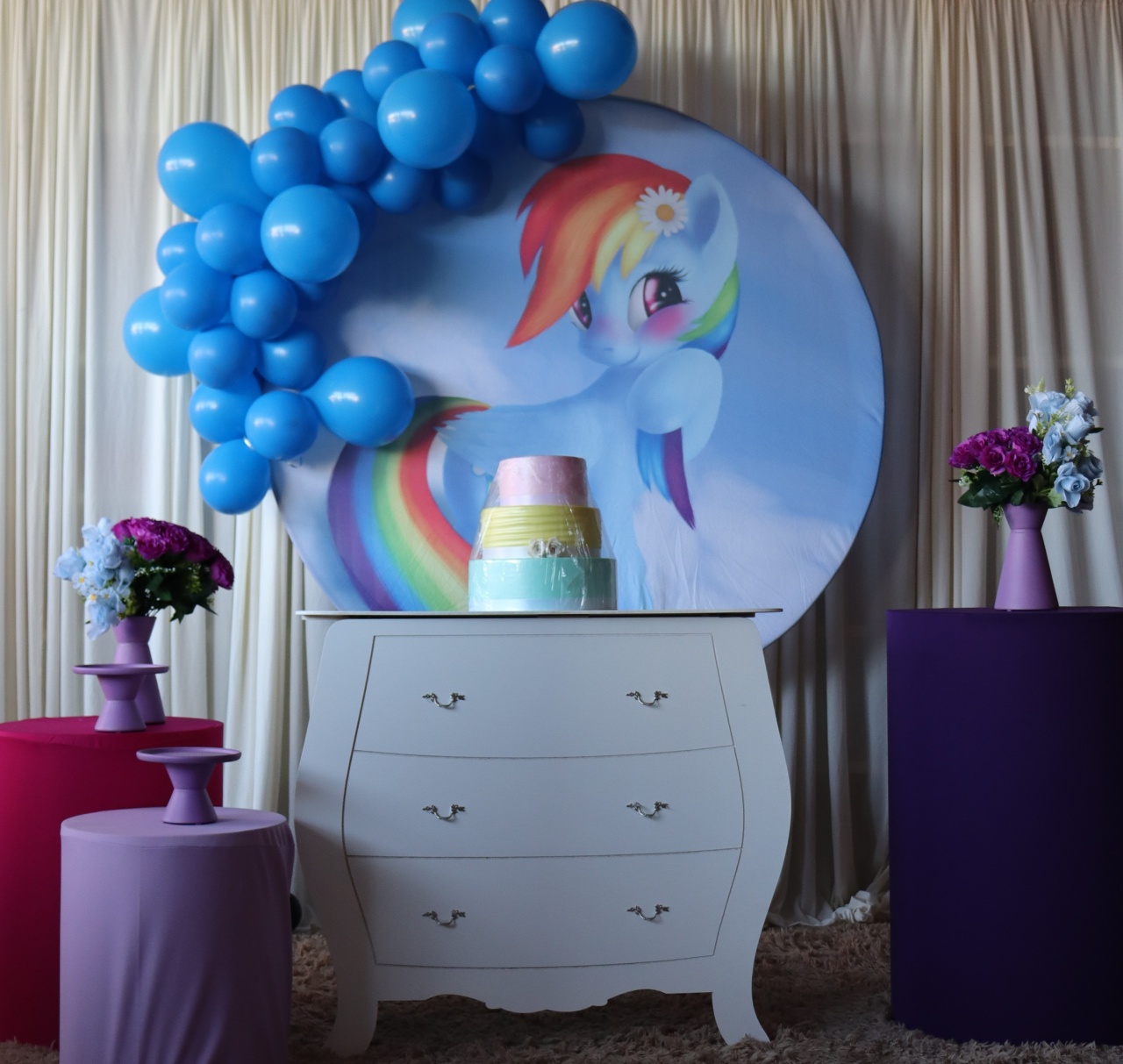 Tema Little Pony  - belas festa 