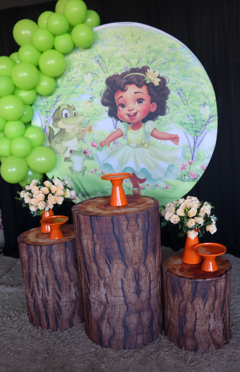 Tema Princesa Tiana  - belas festa 