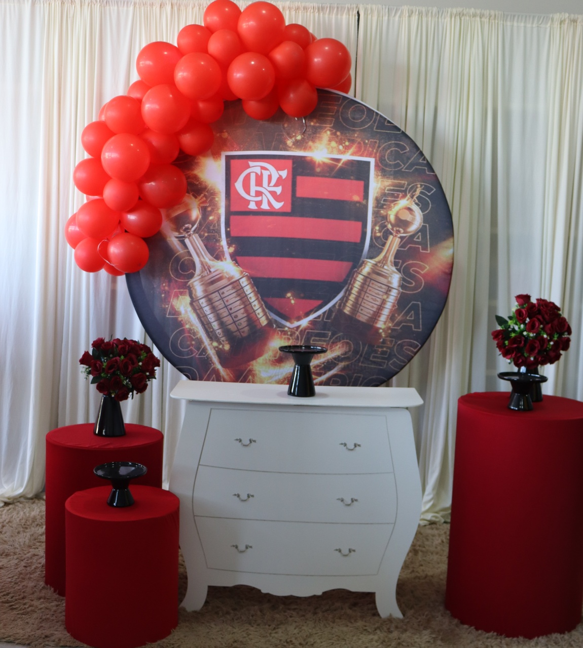 Tema Flamengo  - belas festa 
