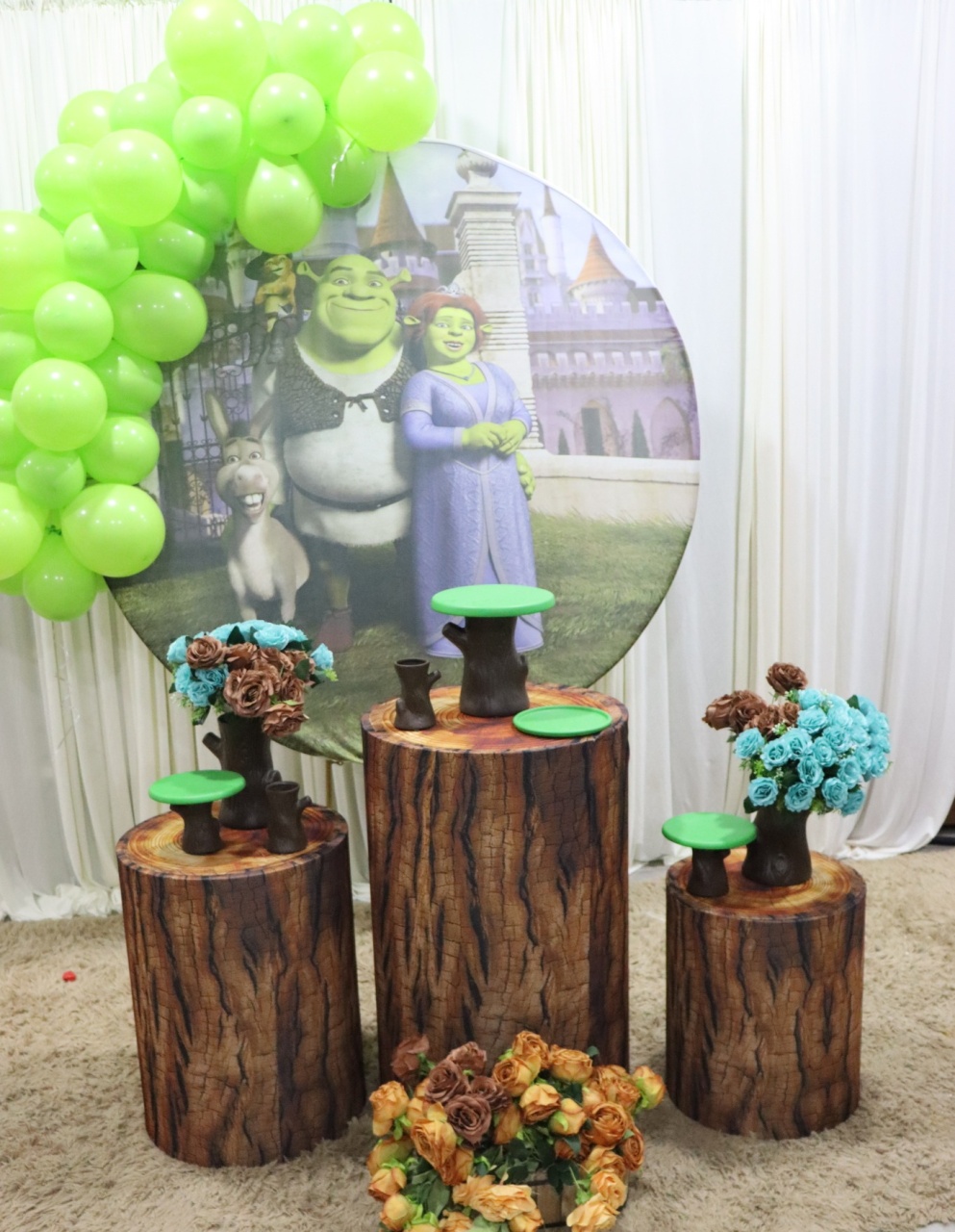 Tema  Shrek - belas festa 