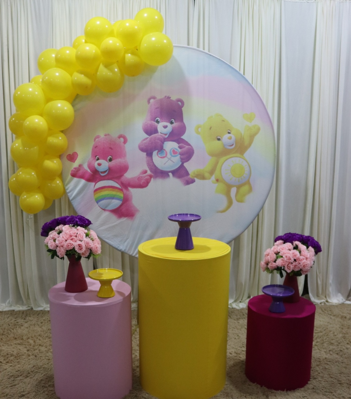 Tema Ursinhos Carinhosos  - belas festa 