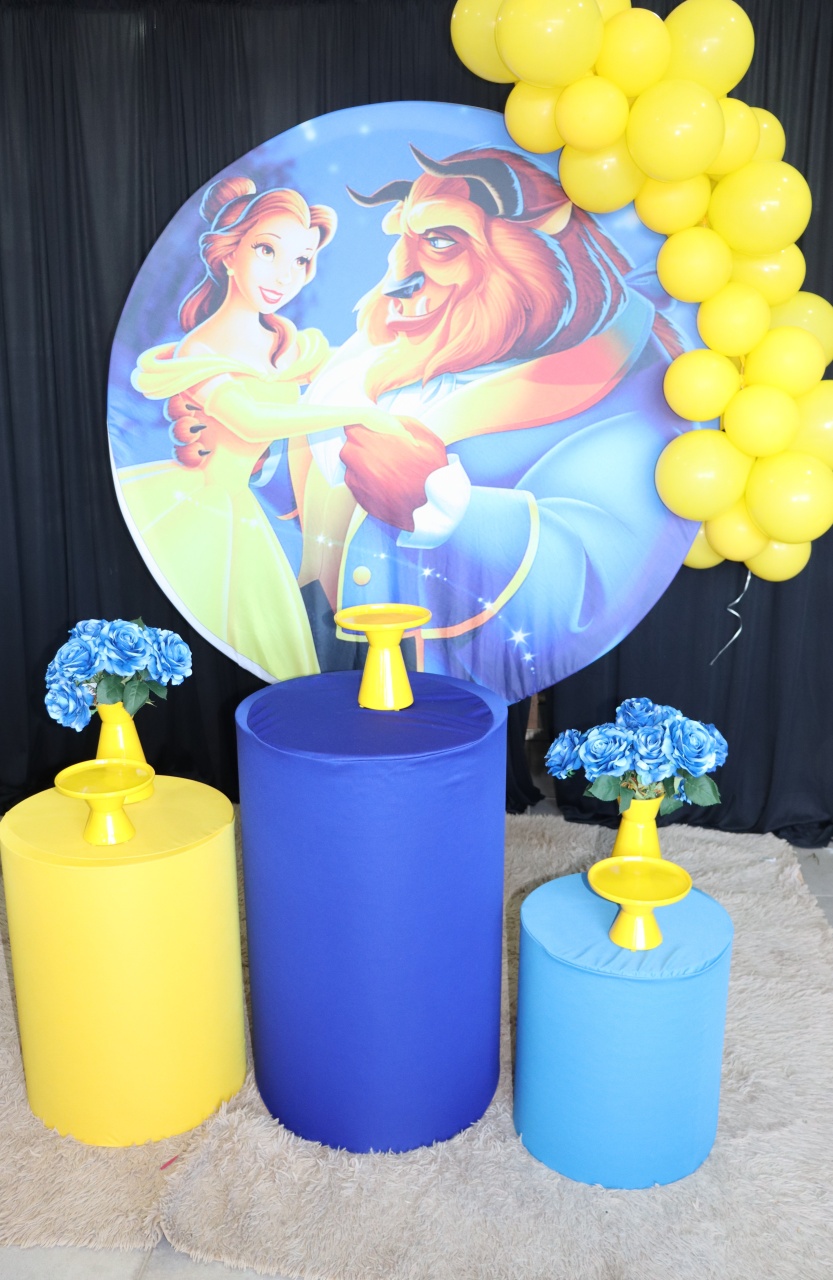 Tema Bela E A Fera  - belas festa 