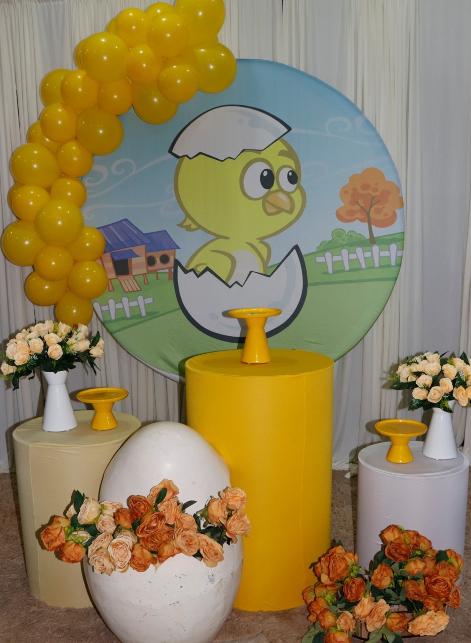 Tema Pintinho Amarelinho  - belas festa 