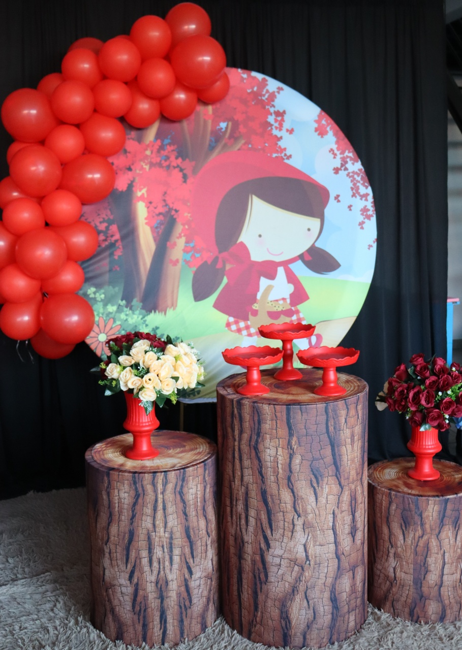 Tema Chapeuzinho Vermelho  - belas festa 