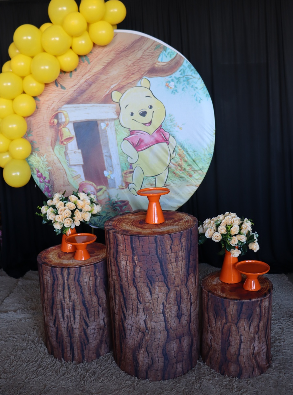 Tema Ursinho Pooh  - belas festa 
