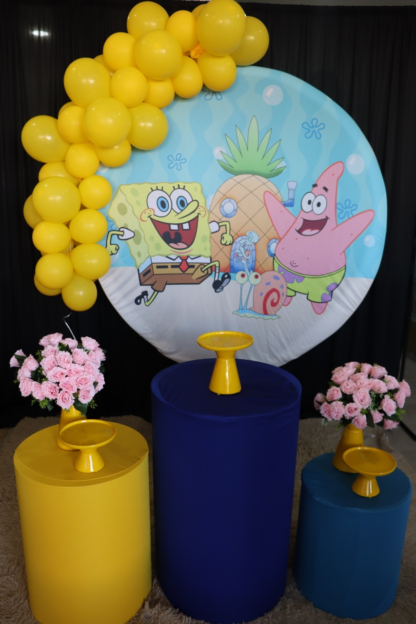  Tema Bob Esponja  - belas festa 