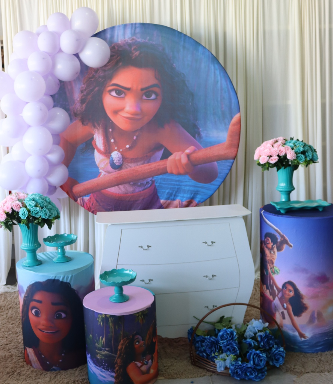 Tema Moana  - belas festa 