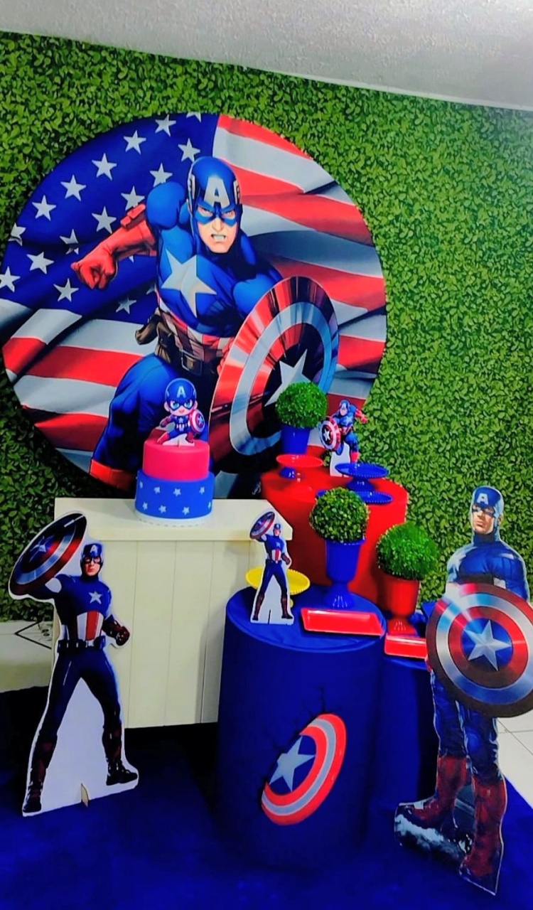 Capitão America 2 - Sahdecoracoes peguemonte