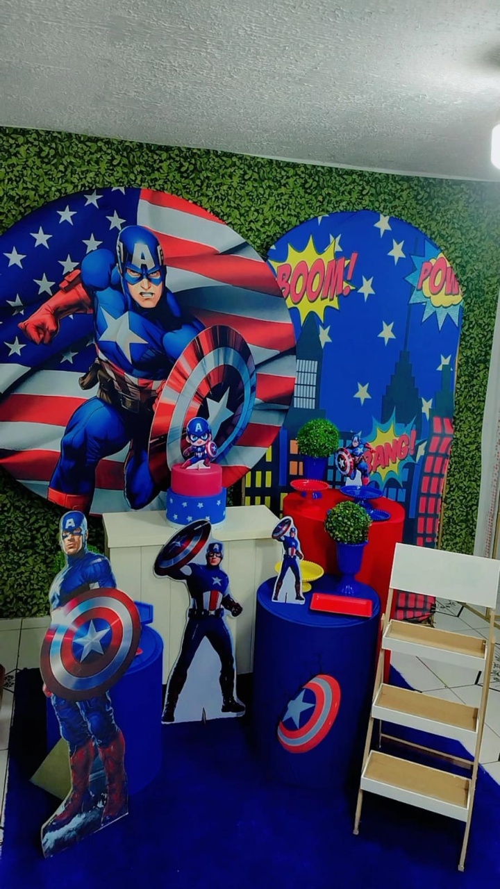Capitão America 3 - Sahdecoracoes peguemonte