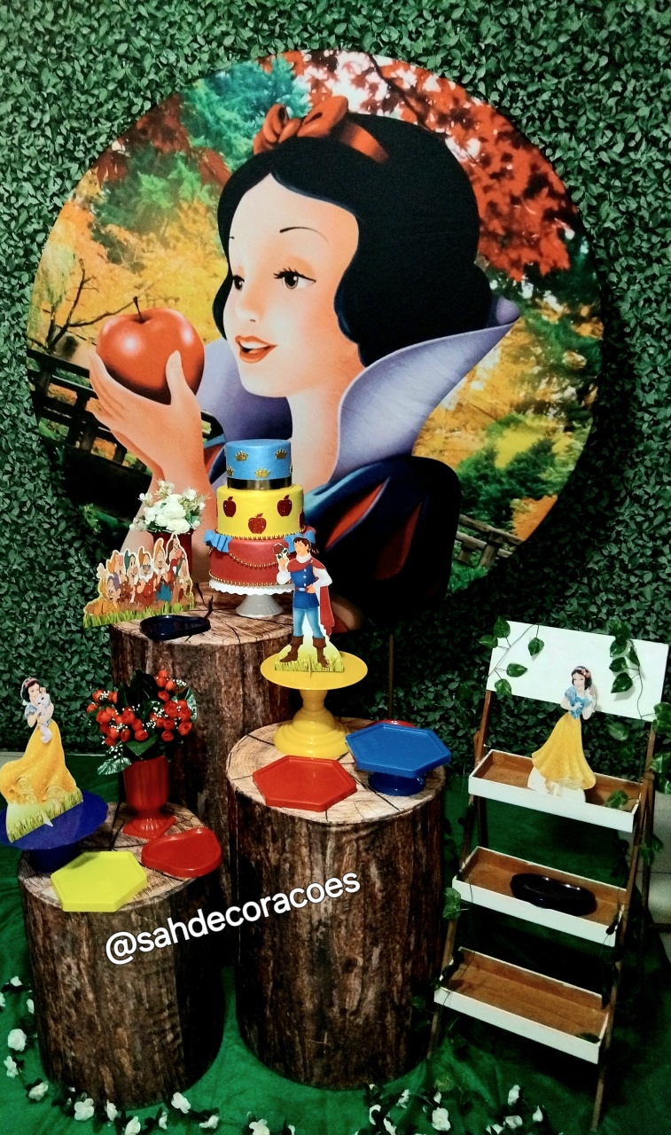 Branca de Neve - Sahdecoracoes peguemonte