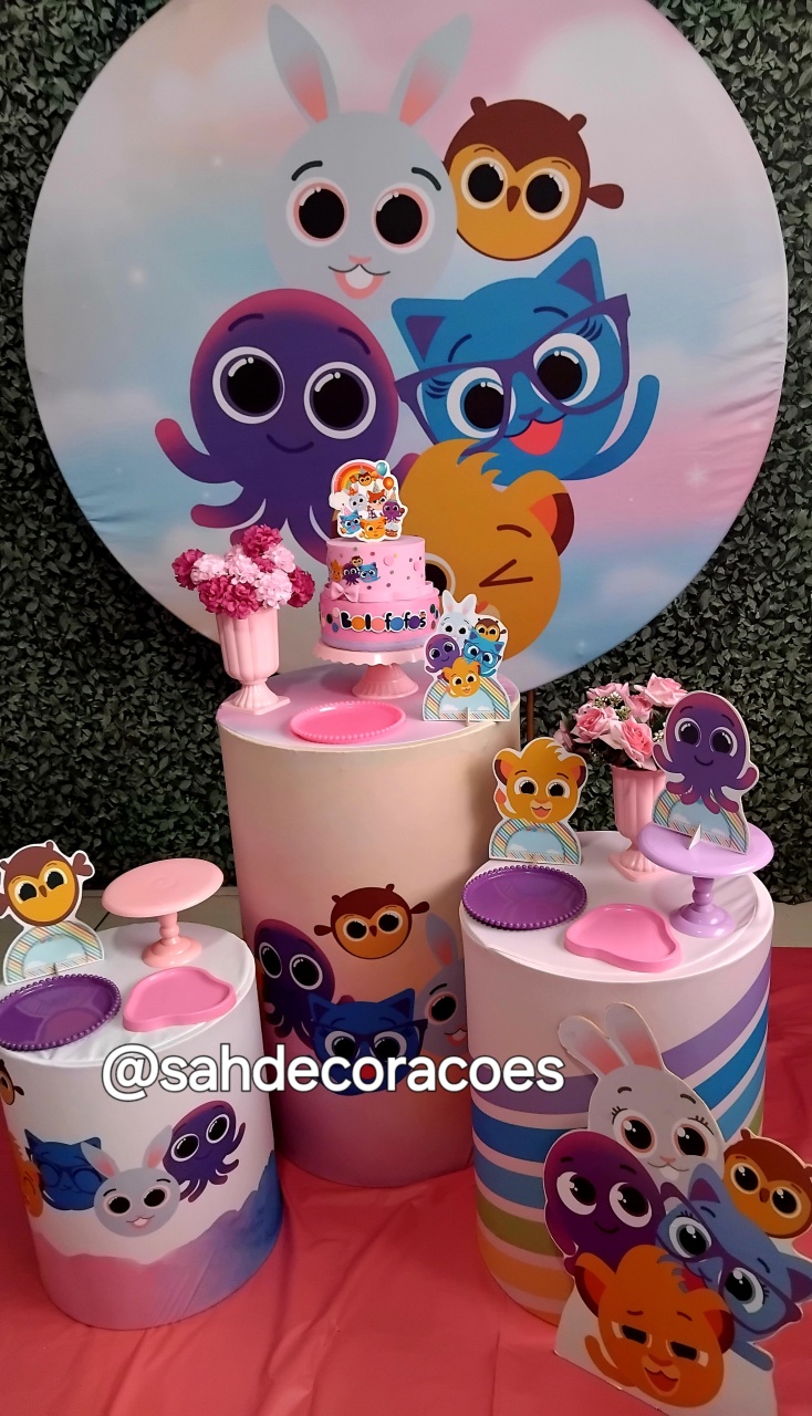 Bolofofos Menina - Sahdecoracoes peguemonte