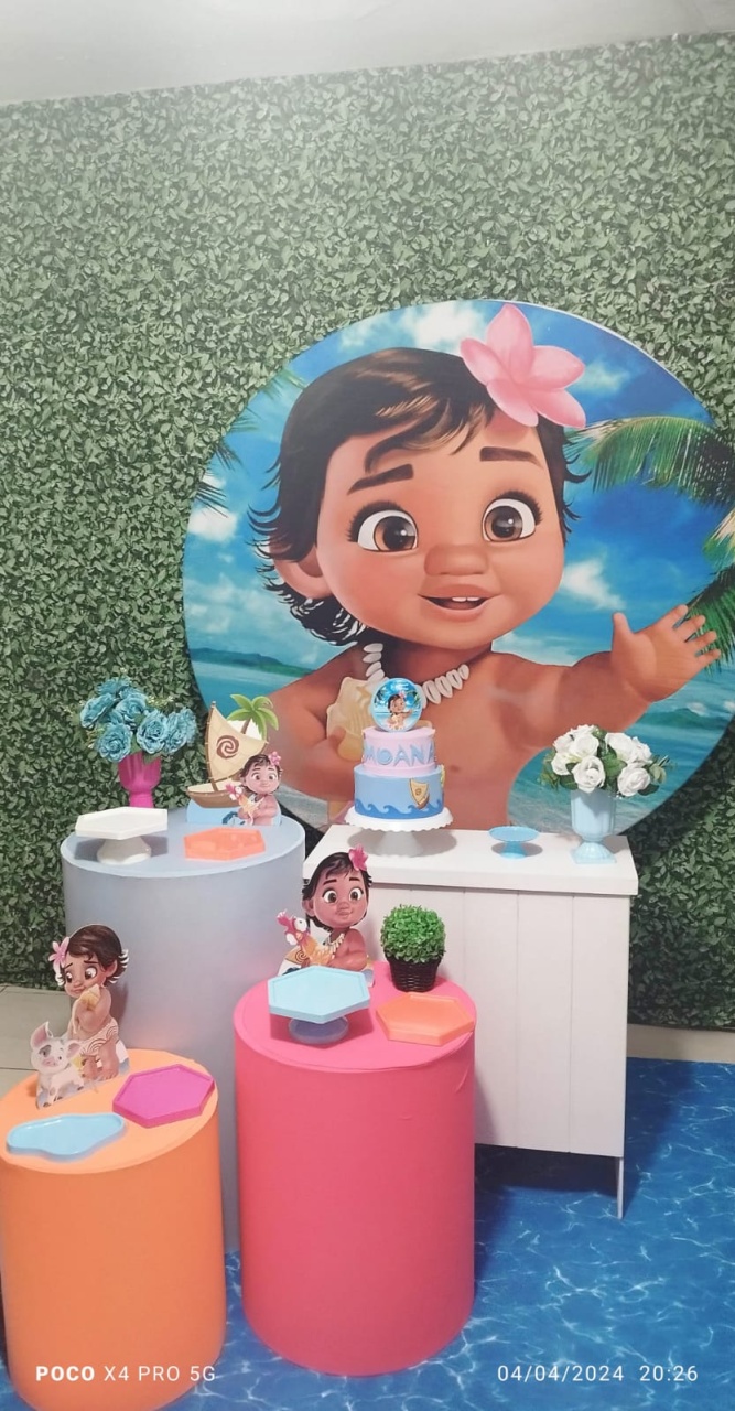 Moana Baby - Sahdecoracoes peguemonte