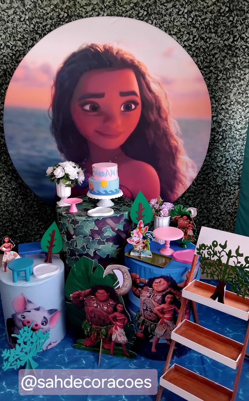 Moana Adulta - Sahdecoracoes peguemonte