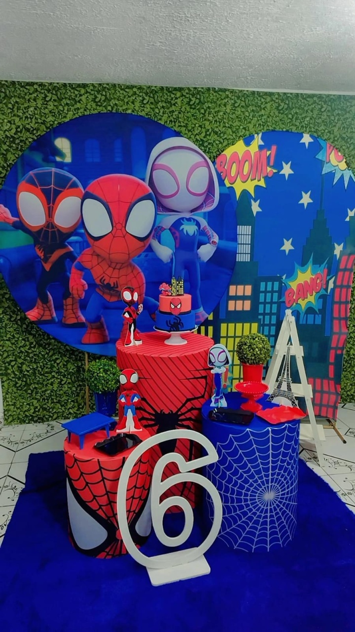 Homem Aranha É Seus Amigos - Sahdecoracoes peguemonte