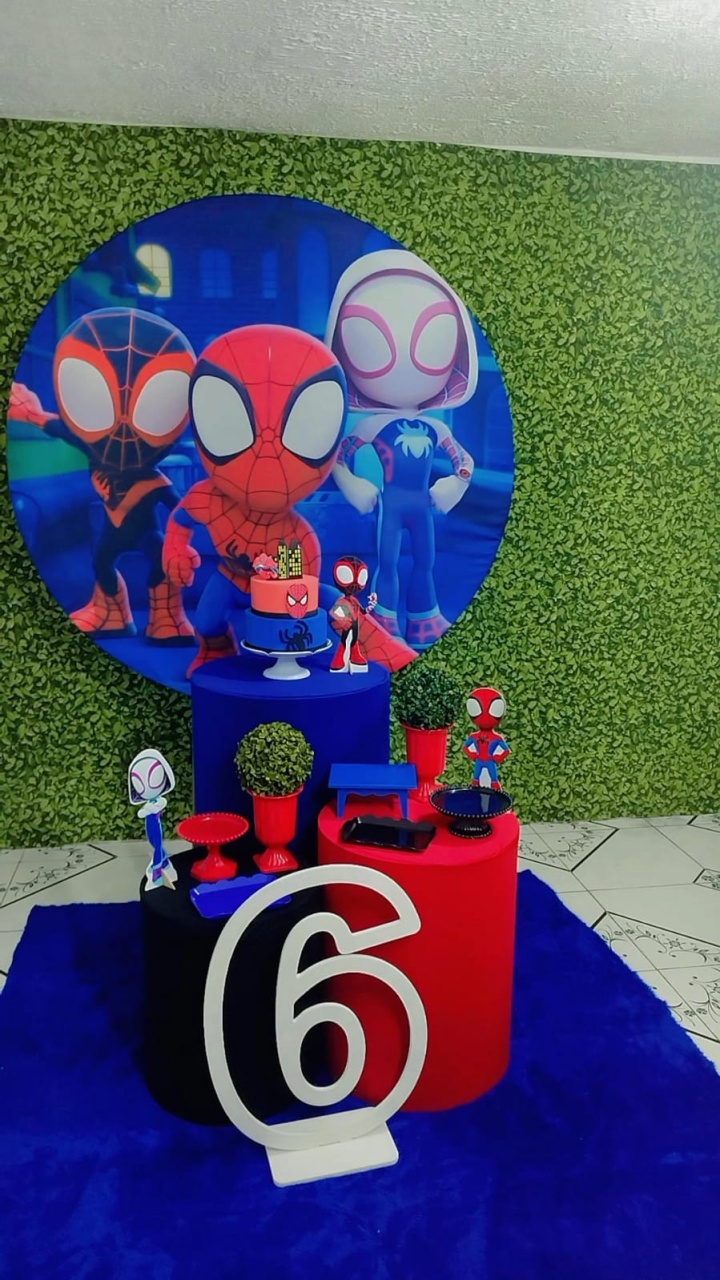Homem Aranha Seu Amigo - Sahdecoracoes peguemonte