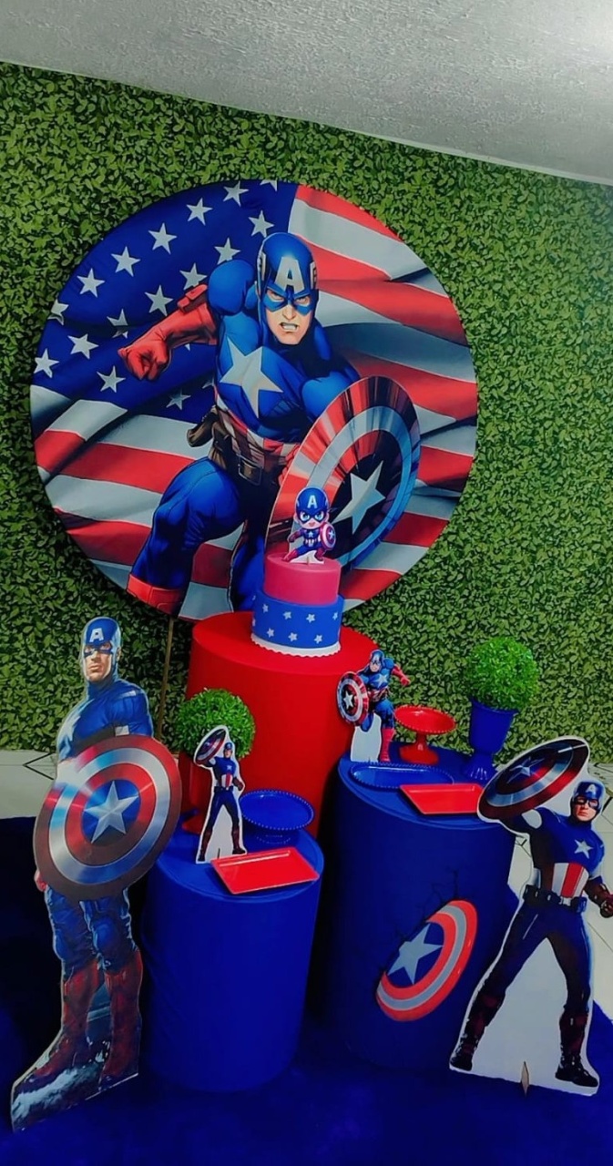 Capitão America 1 - Sahdecoracoes peguemonte