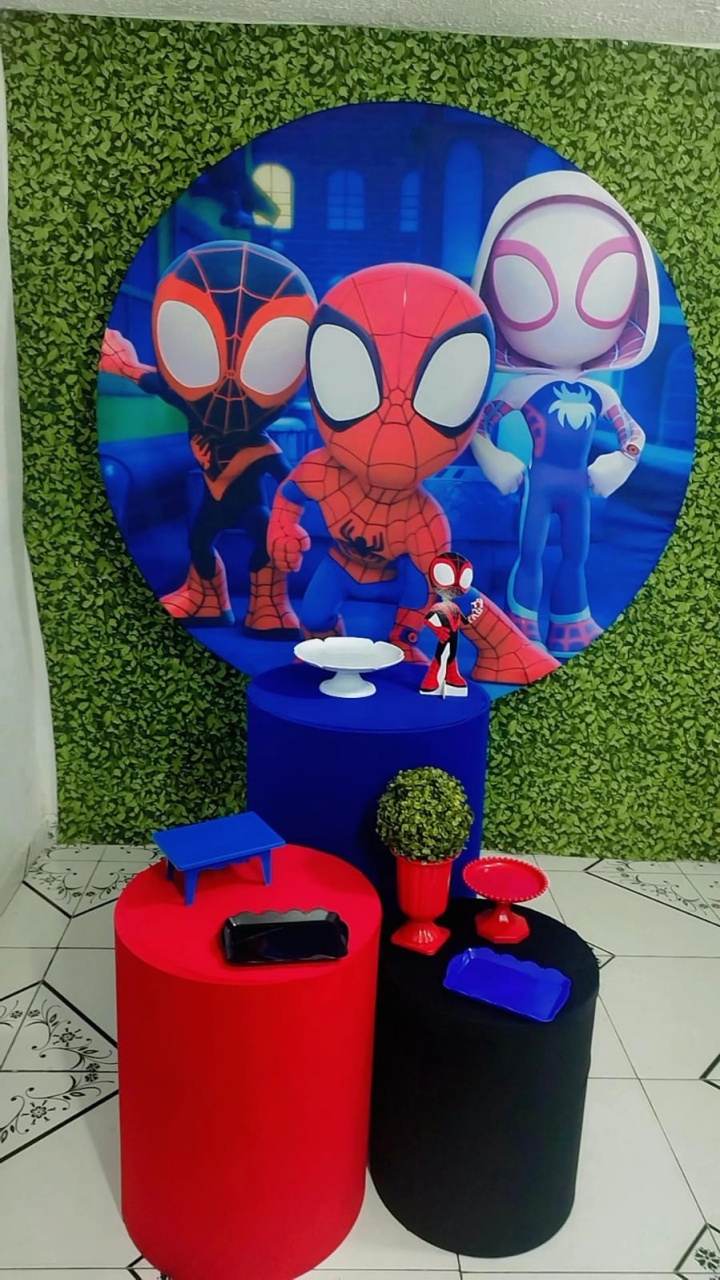 Kit Homem Aranha Seu Amigo 2 - Sahdecoracoes peguemonte