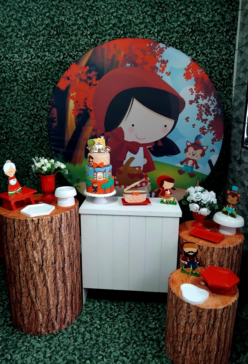 Chapeuzinho Vermelho - Sahdecoracoes peguemonte