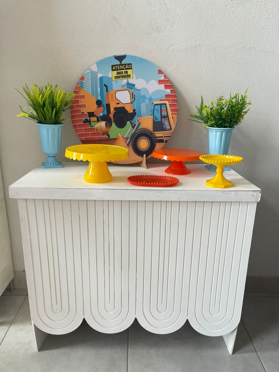 Kit Mesa Trator + Mesa  - labeladecor