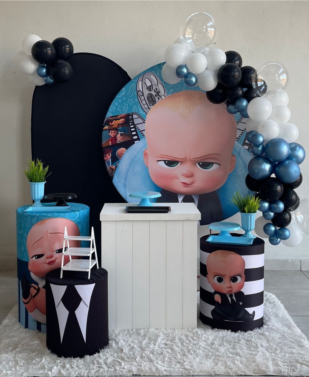 Kit G Poderoso Chefinho Com Balão - labeladecor