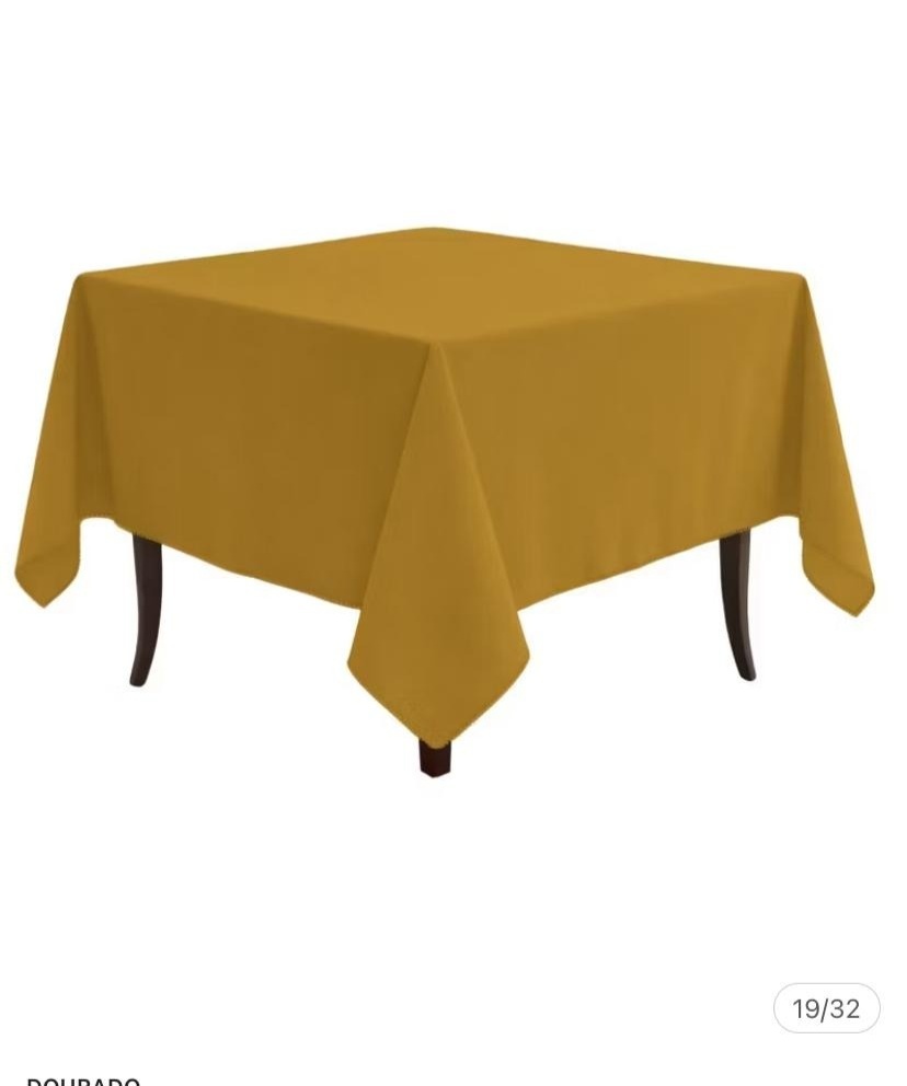 Forro de Mesa Dourado - labeladecor
