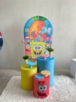 Kit P Romano Bob Esponja Com Balão - imagem 1