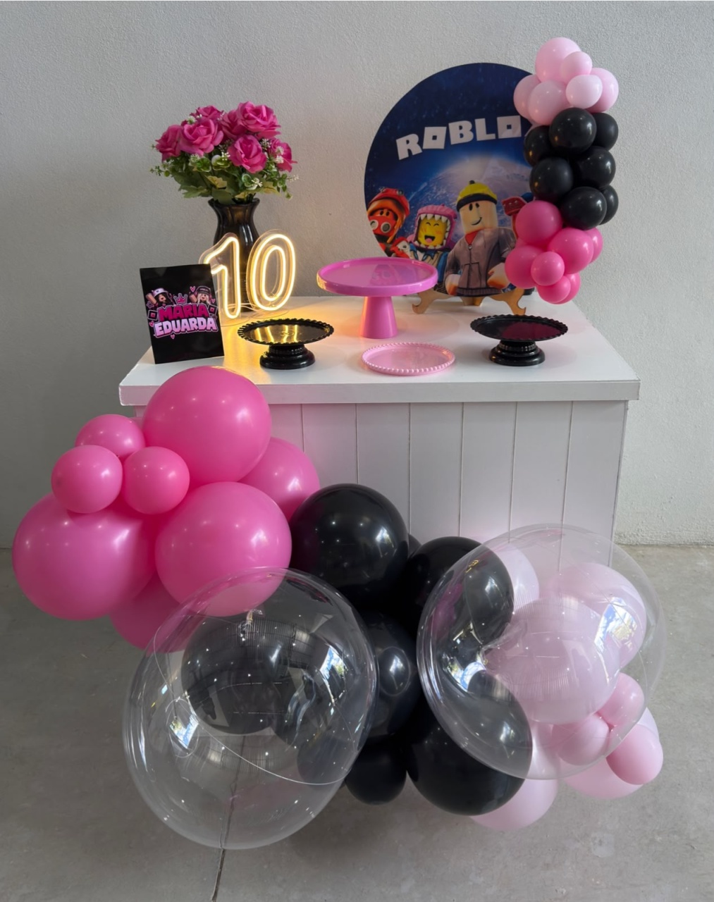 Kit Mesa G - Roblox Feminino - labeladecor