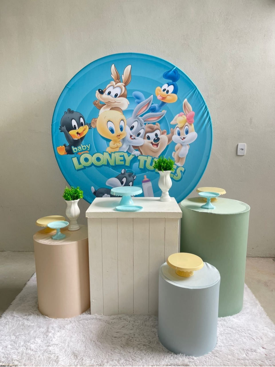 Kit M Baby Loney Com Balão - labeladecor