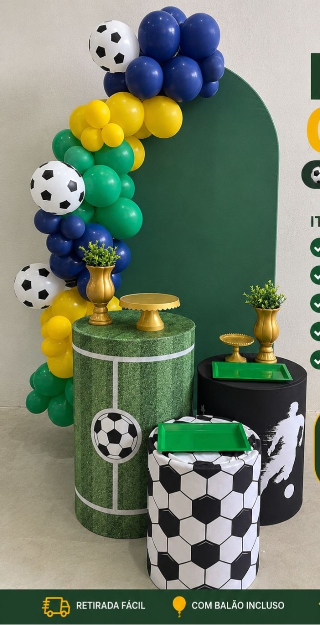 Kit P Brasil Com Balão - labeladecor