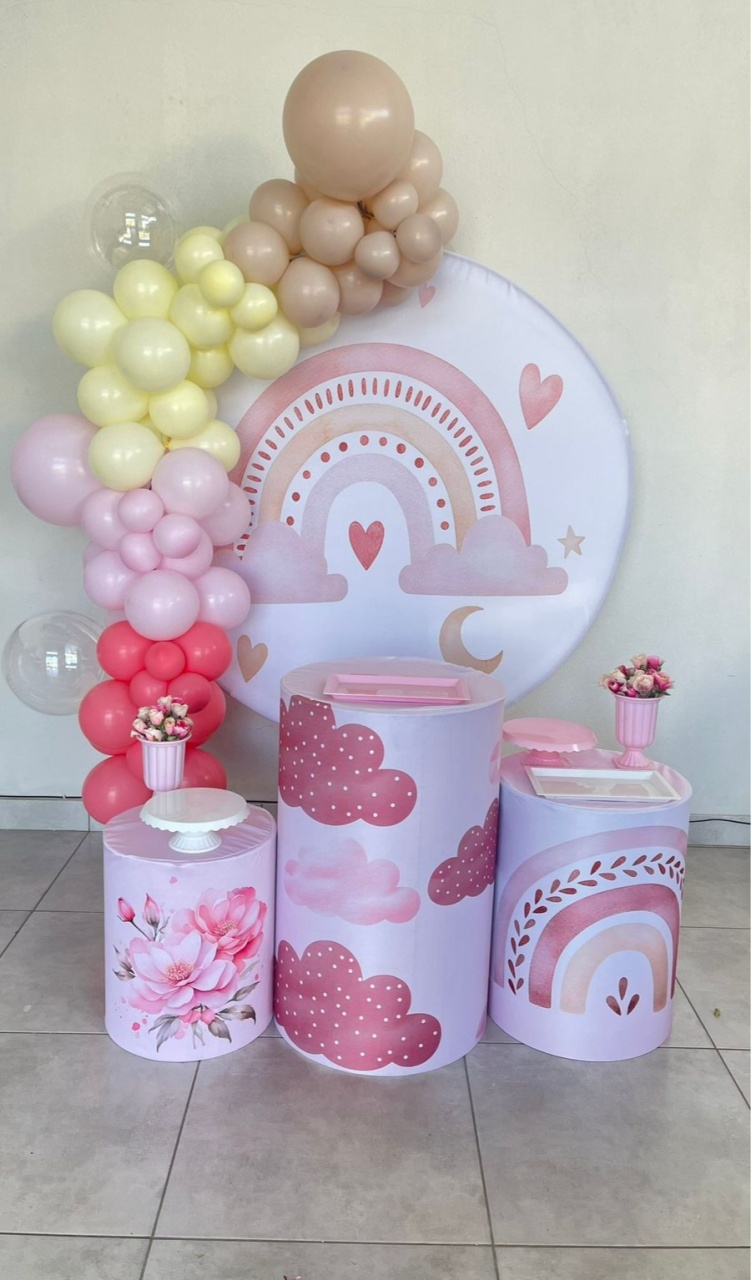 Kit P Nuvem Com Balão  - labeladecor