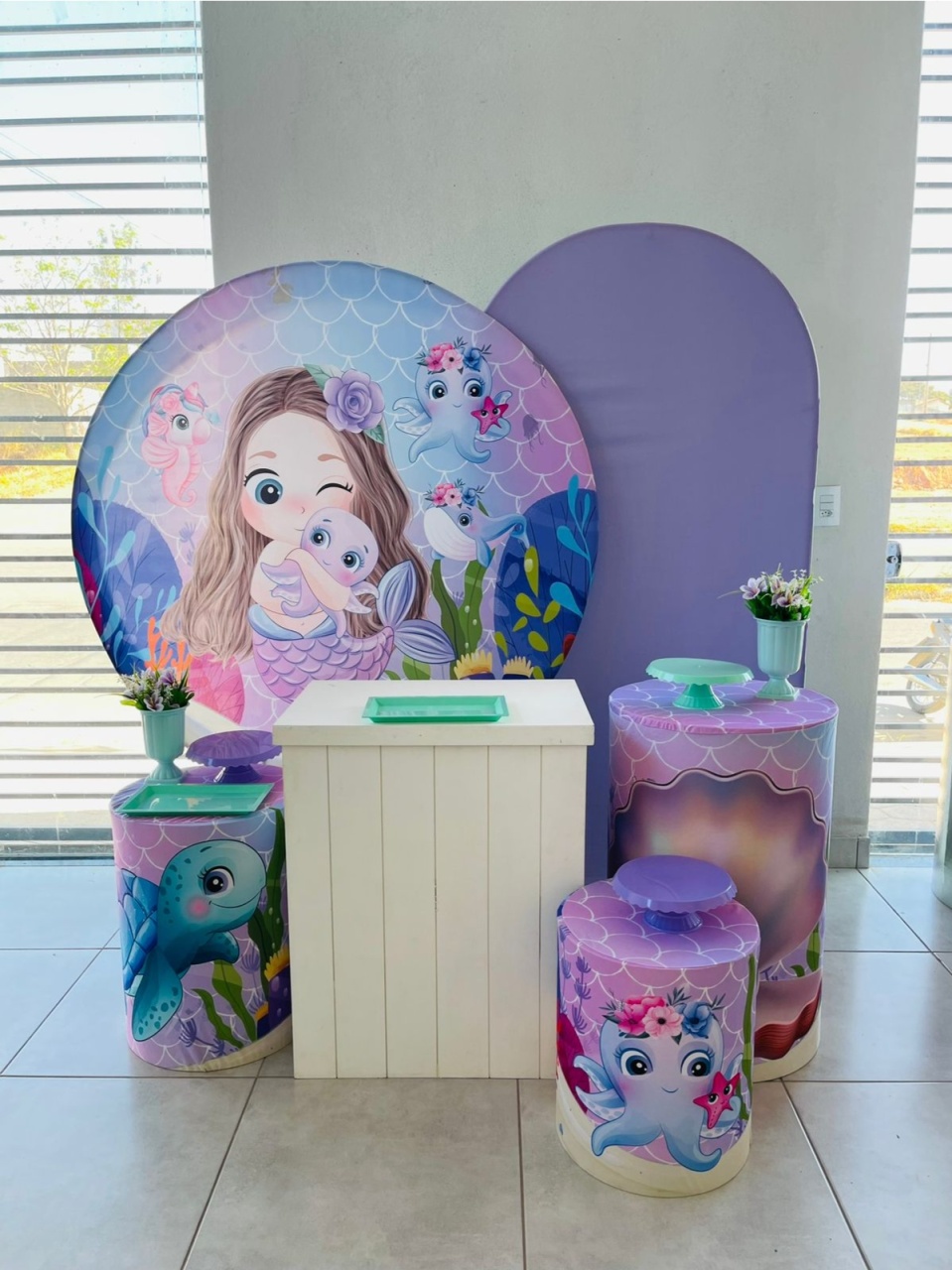 Kit Gg Sereia Baby - labeladecor