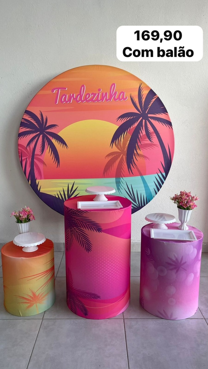 Kit P Tardezinha  Sem Balão  - labeladecor