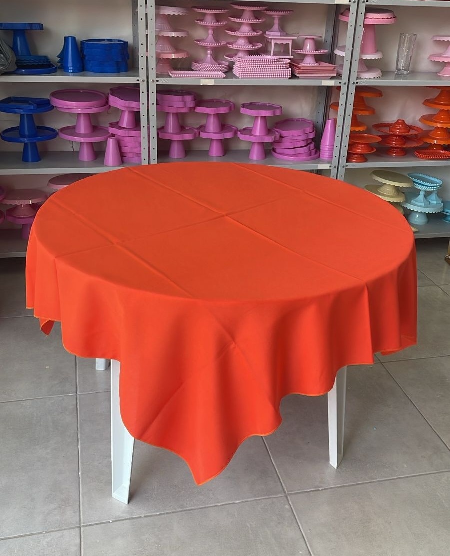 Forro de Mesa Laranja  - labeladecor